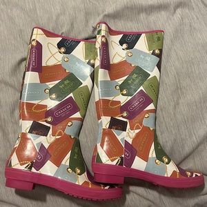 Coach Pammie rain boots